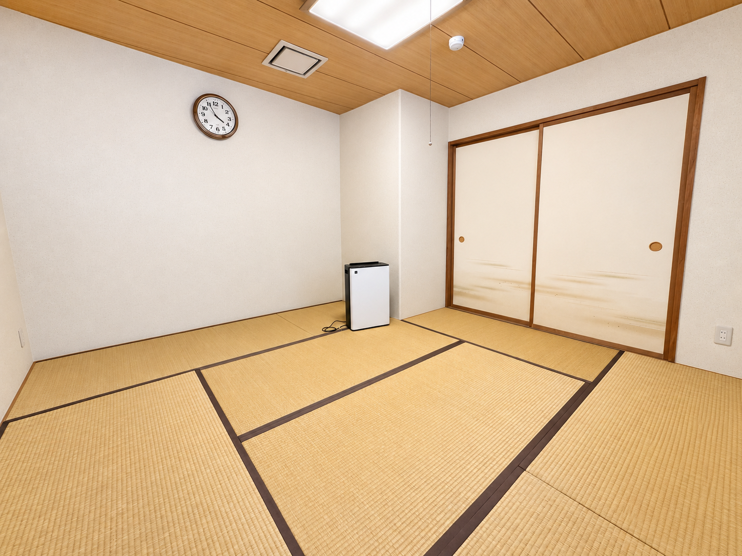 利用者がゆっくり過ごせる和室